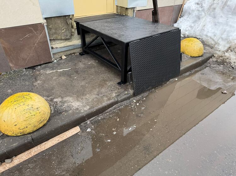 Металлические пандусы